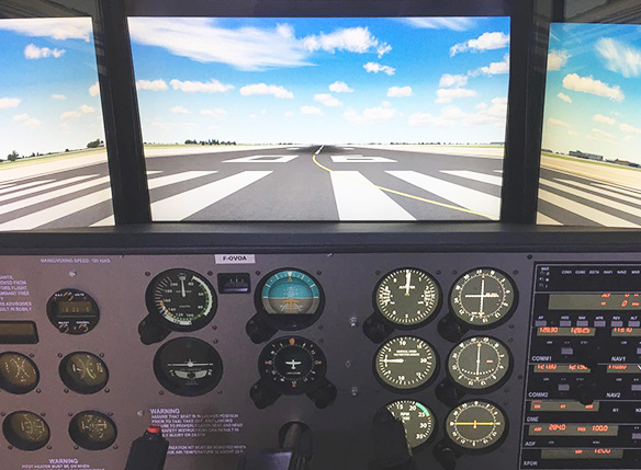 Simulateur de vol à Marck (63)